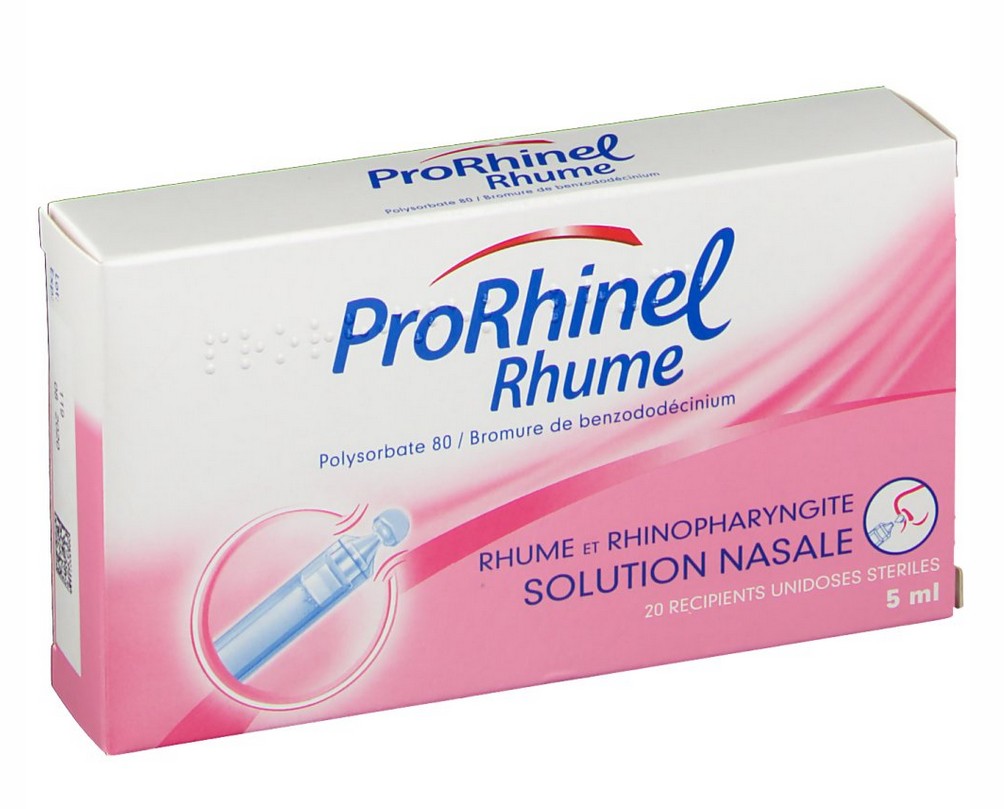 Prorhinel Rhume 20 Unidoses